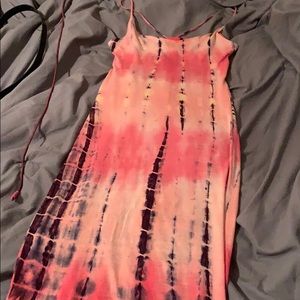 Fitted mid length dress